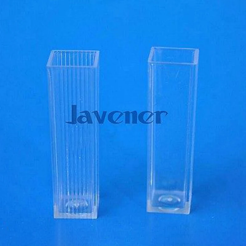 

81Pcs AVox 4.5Ml Square Plastic Test Tubes vials container craft cuvette Lab Kit Tools