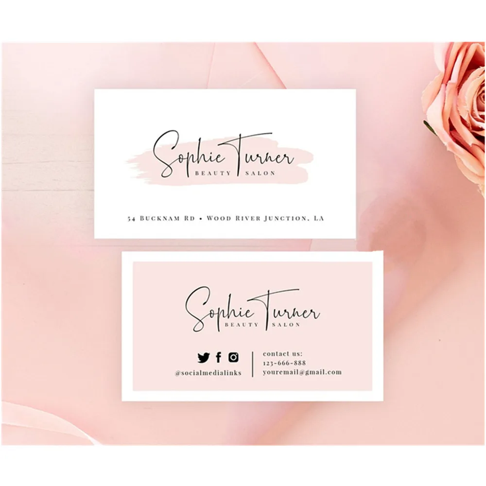 Визитная карточка на заказ визитная дизайн предварительно сделанный логотип |