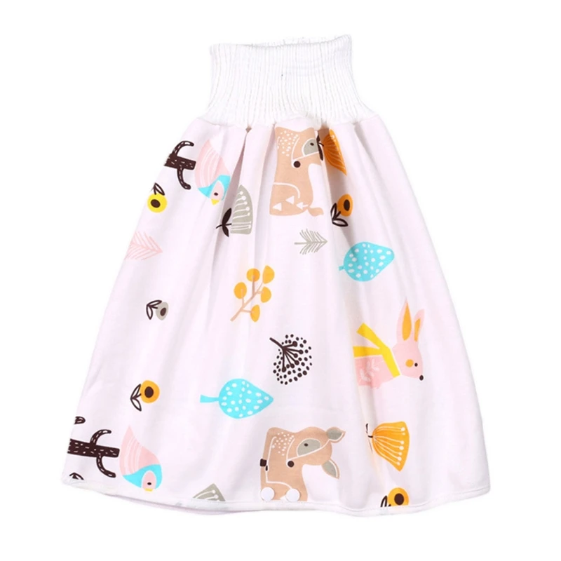 

Детские Водонепроницаемые хлопковые тренировочные брюки, тканевые портативные спальные подгузники для новорожденных, матовые разноцветн...