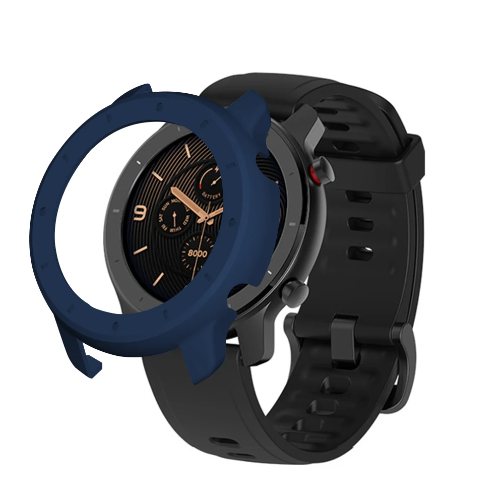 COMLYO PC защитный чехол с рамкой для часов Xiaomi Huami AMAZFIT GTR сменный корпус ремешка (42 мм)