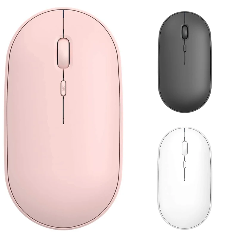 

Slim Dual Mode Mouse (Bluetooth 4.0 + USB) 3 DPI for Laptop iPad PC