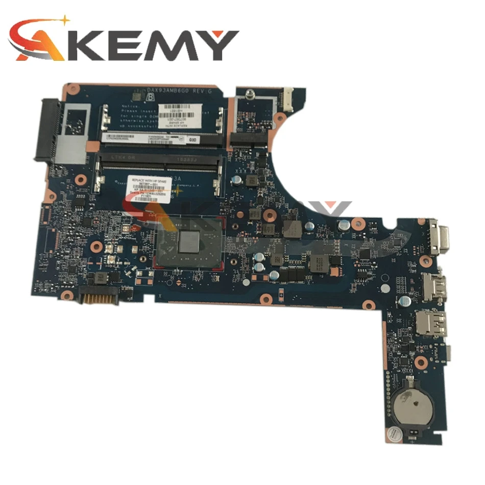 DAX93AMB6G0 для HP 445 G4 455 материнская плата ноутбука Процессор A9-9410 907358-601 907358-001 911246-001