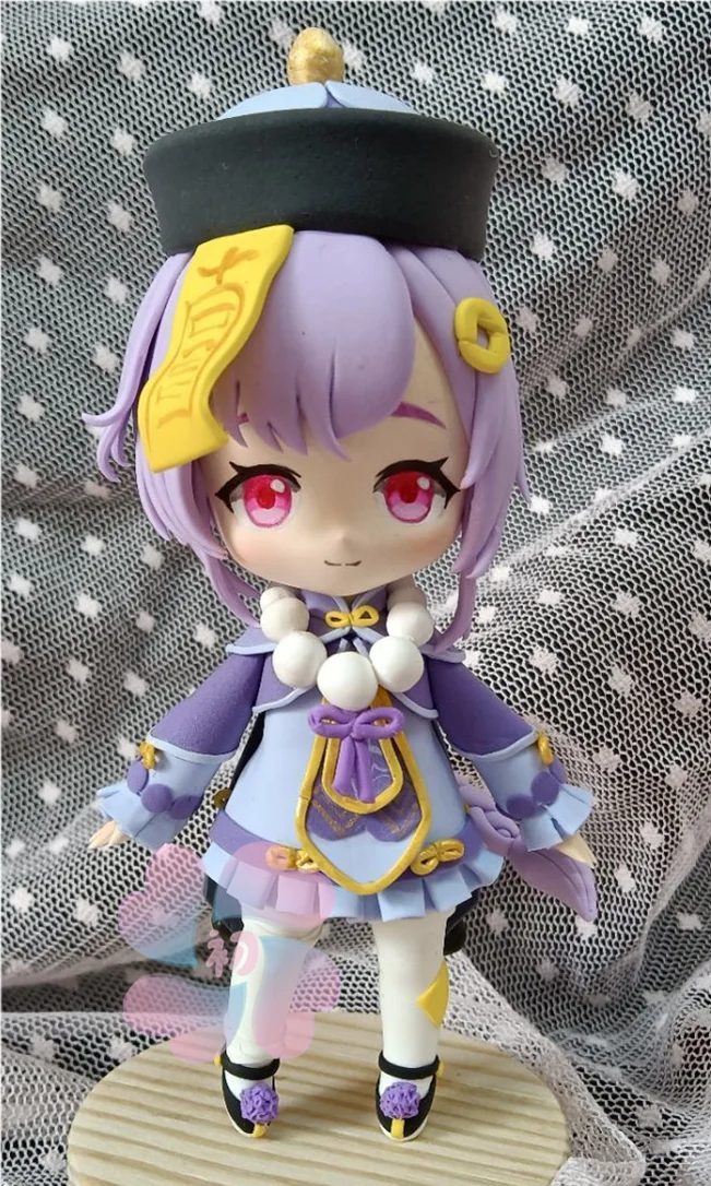 

Q Version of The Original God Around The Doll Keli Hand-made Qiqi Doll Clay Model Animation Game Doll