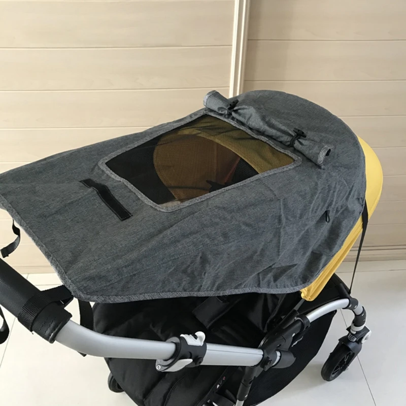

Stroller Sun Shade Universal Pram Sunshade Windproof Waterproof UV Protection Sun Cover for Pushchair Buggy Carrycot