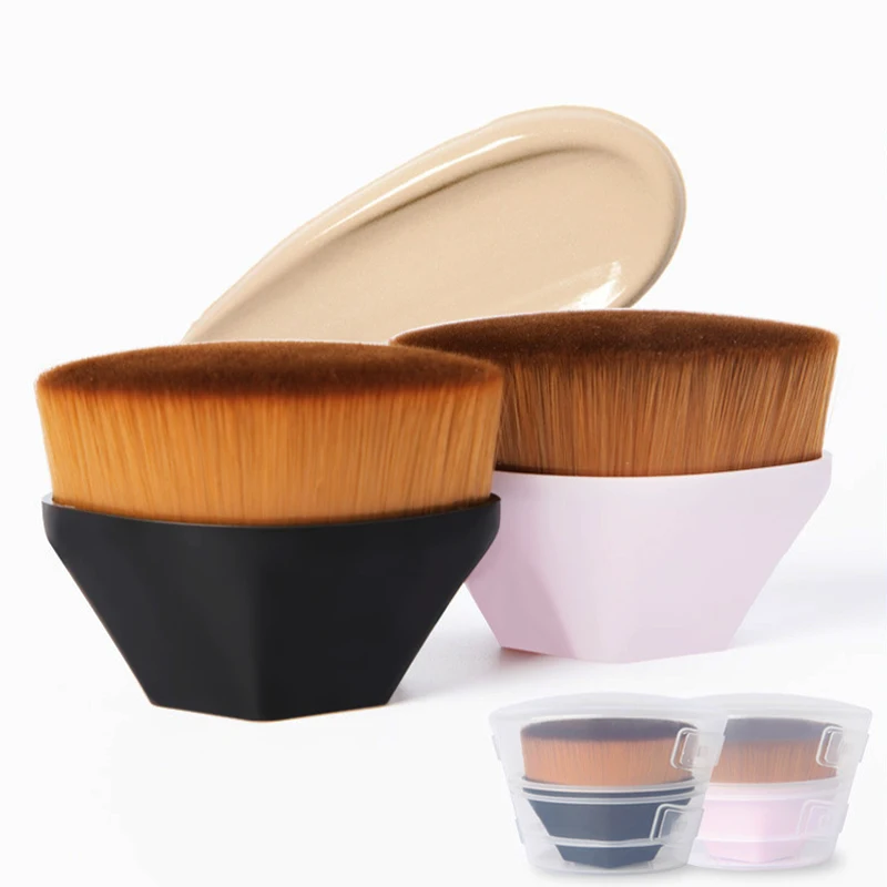 

Ygirlash Foundation Brush BB Cream Makeup Brushes Loose Powder Flat Brush Kit Make up Tool Cosmetics