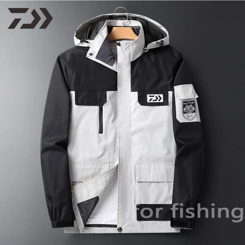 

2021 New Autumn Daiwa Fishing Clothing Jackets Outdoor Sports Large Size Riding Mountaineering Fishing Shirt Fish Clothes Men
