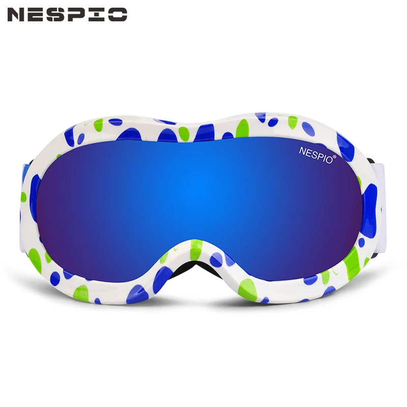 Детские лыжные очки детские для катания на сноуборде UV400 противотуманные лыжная