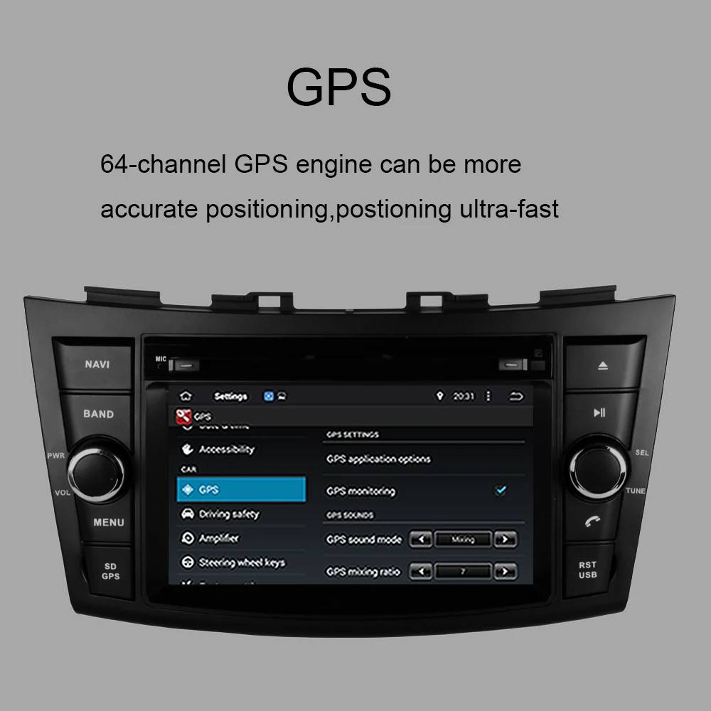 Автомобильный GPS-навигатор 2 Din Android 10 0 для Suzuki Swift 2011-2016 автомобильное радио стерео