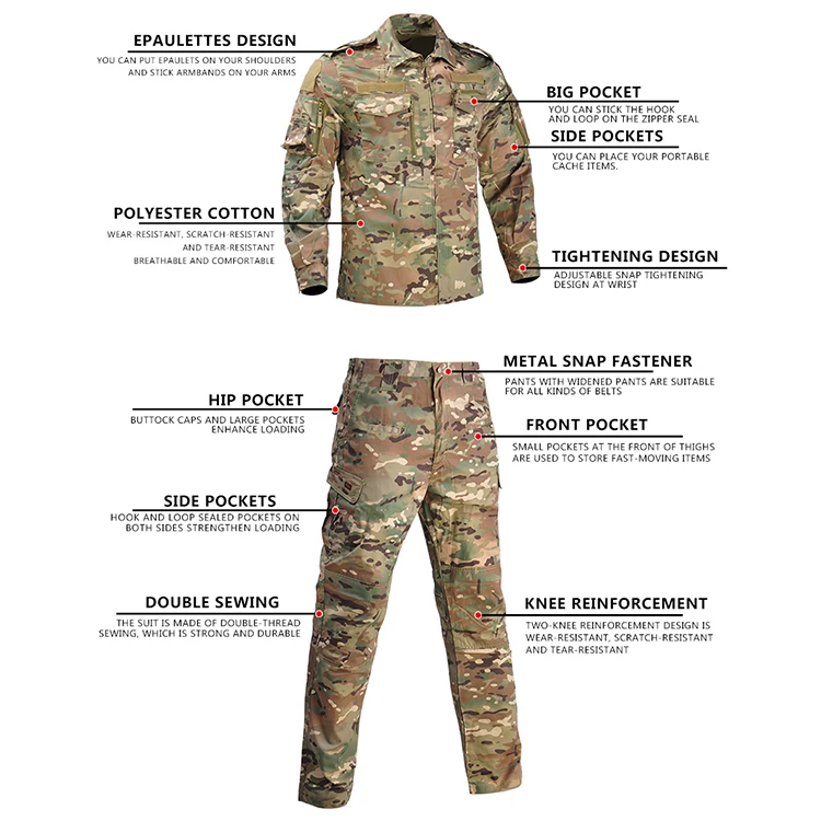 

Army Military Airsoft Tactical Uniform Kryptek Mandrake Camouflage Battlefield Suit Airsoft Paintball Hunting Clothing Multicam