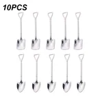 Ложка-Лопатка из нержавеющей стали, 10 шт.