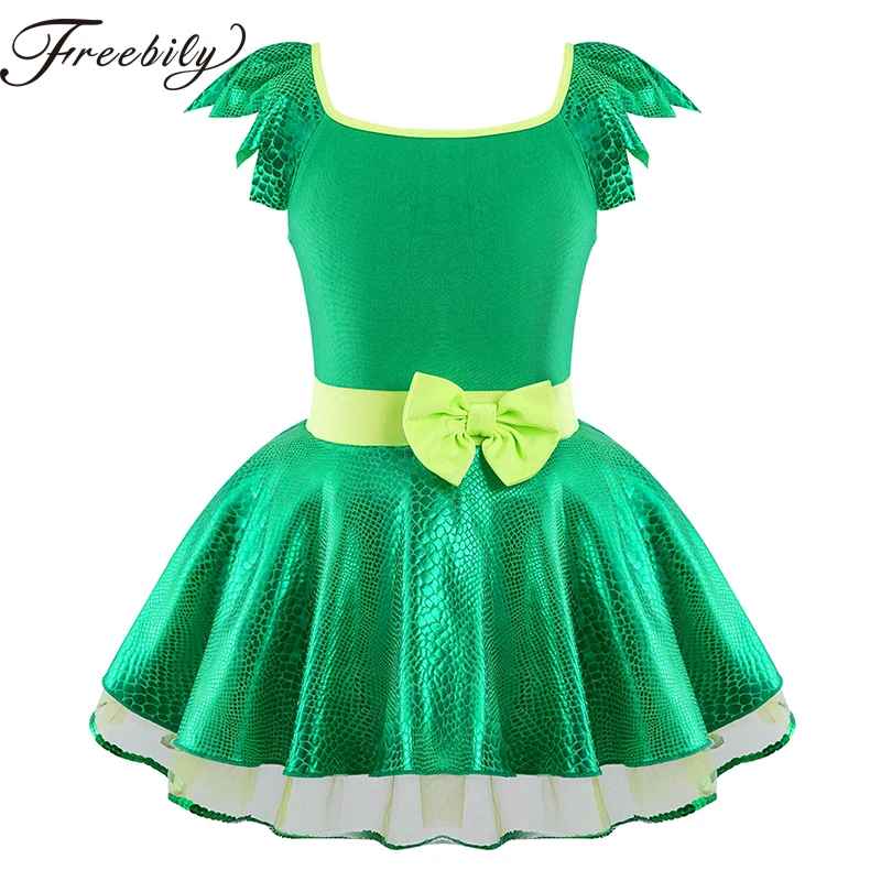 

Детское рождественское платье с зеленым эльфом для девочек, костюм для косплея, Сетчатое платье-пачка с бантом и блестками, праздничные платья, подарок на Новый год и эльф, 2022, новый год