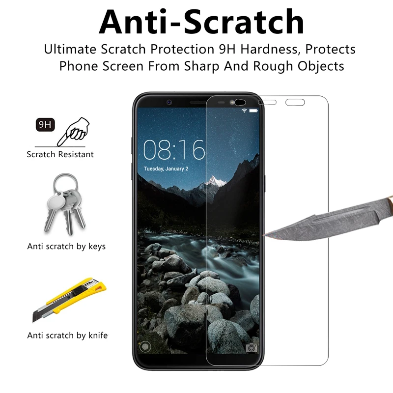 Защитное стекло для Samsung j6 2018 j4 j8 j2 pro j3 j7 prime Защитная пленка Galaxy j 6 8 закаленное 2.5D |