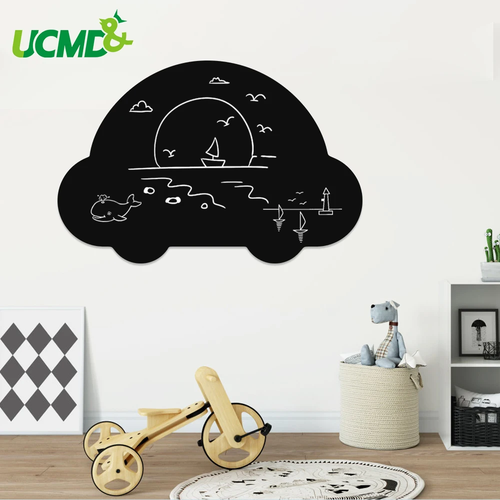 Черная серая доска белая настенная наклейка доски для рисования и письма