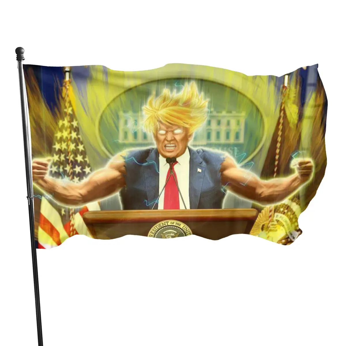 

Держите America Great во-первых бак Hero Дональд флаг "Трамп" 90x150cm