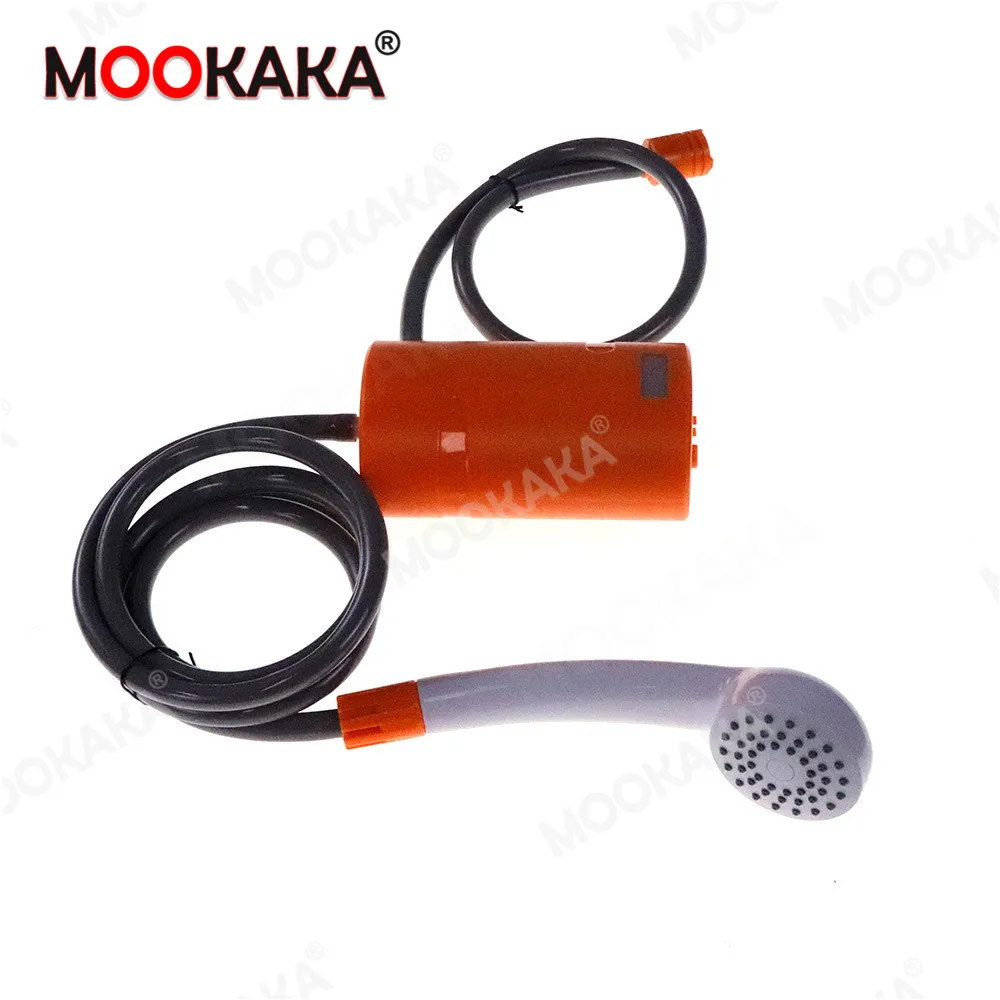 Цена Портативный автомобильный мойщик для кемпинга, душа, мойщик высокого давления для автомобиля, водяной пистолет, Электрический водяной насо...