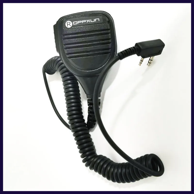 2 контактный водонепроницаемый ручной микрофон для KENWOOD BAOFENG UV 5R BF 888S xun PUXING PX777