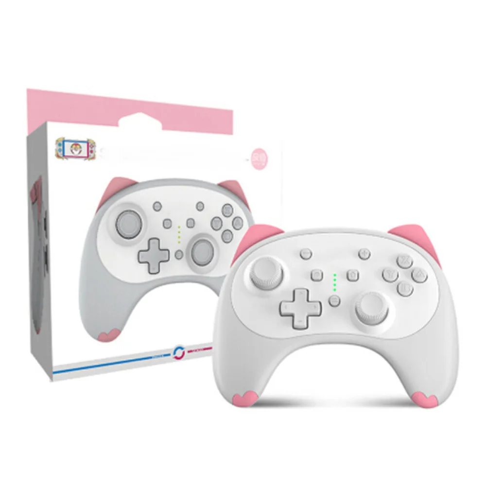 

Game Controller Wireless Game Joystick Gamepad Kitten Shaped Game Controller for Nintend Switch Pro Switch Accessories