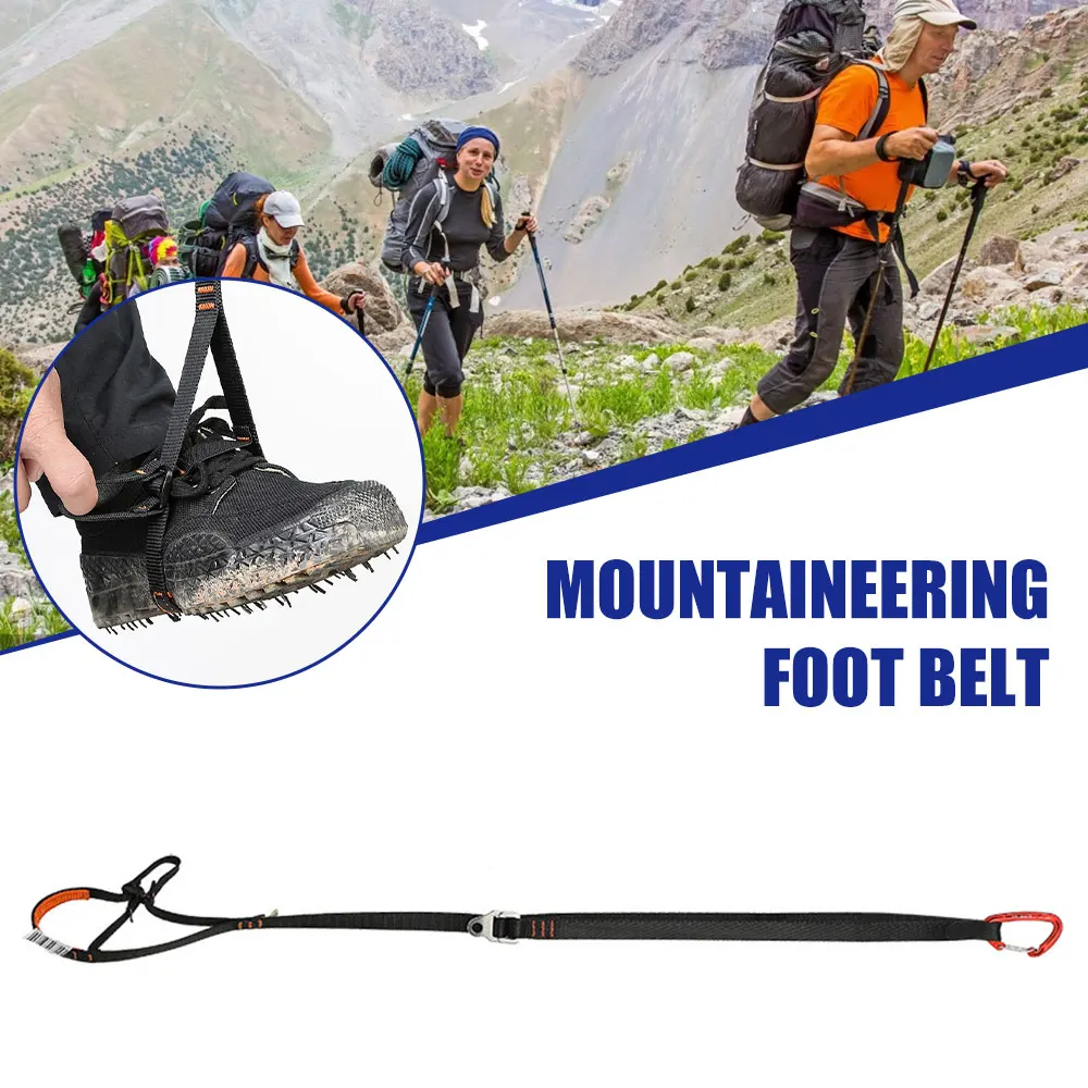 

New Adjustable Climbing Pedal Belt Climbing Rope Device Professional Polyester Climbing Rope Standing Lifting Belt Device