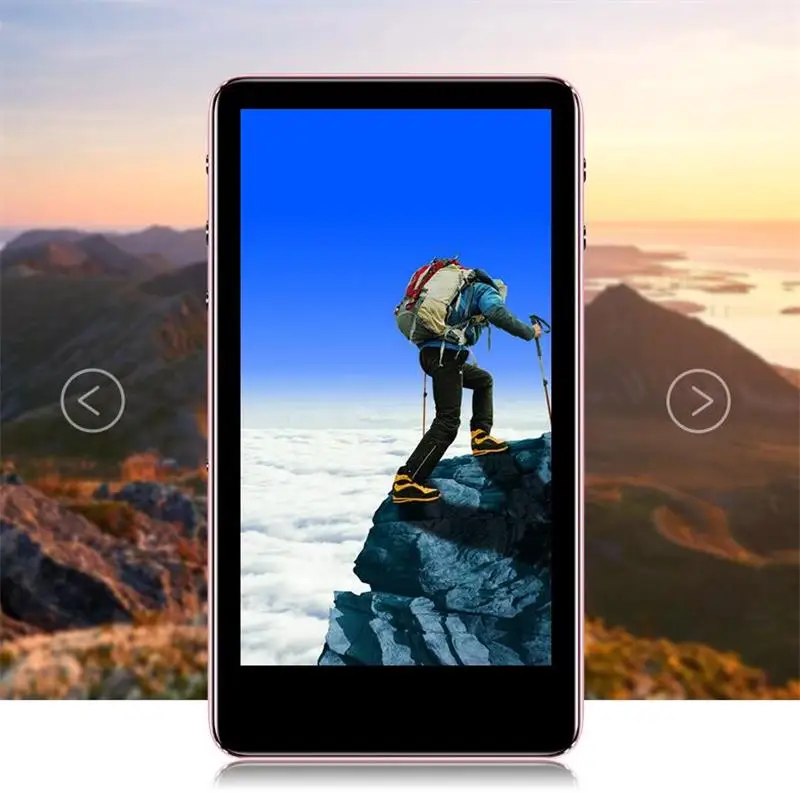 MP4 плеер Bluetooth 4,2 встроенный динамик 3,0 дюймов полный сенсорный цветной экран видео плеер с FM, поддержка sd-карты до 128 ГБ