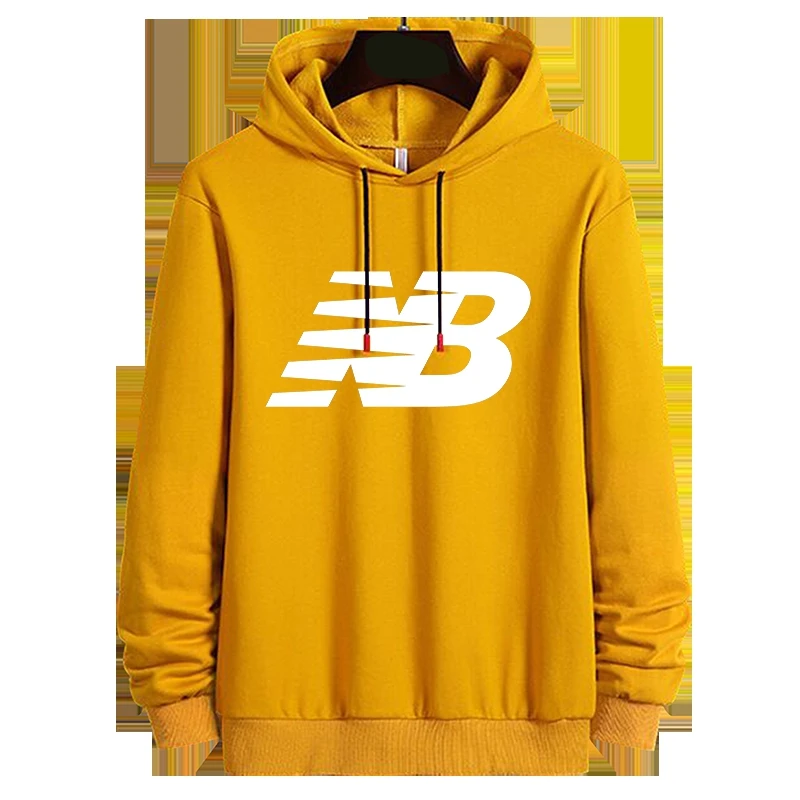 

Tracksuit Men 2021 Hoodies Suits Brand NB Sets Sweatshirts+Sweatpants Autumn Winter Fleece Hooded Pullover