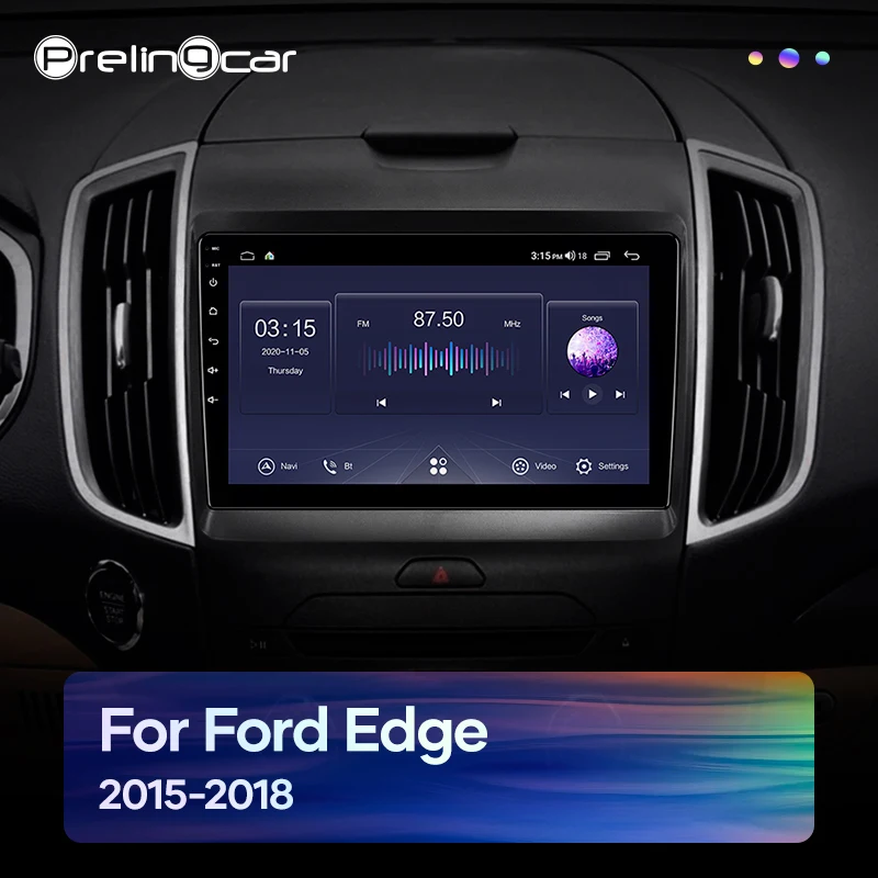 Автомагнитола Prelingcar 2 Din Android 10 0 без DVD мультимедийный видеоплеер GPS-навигация для