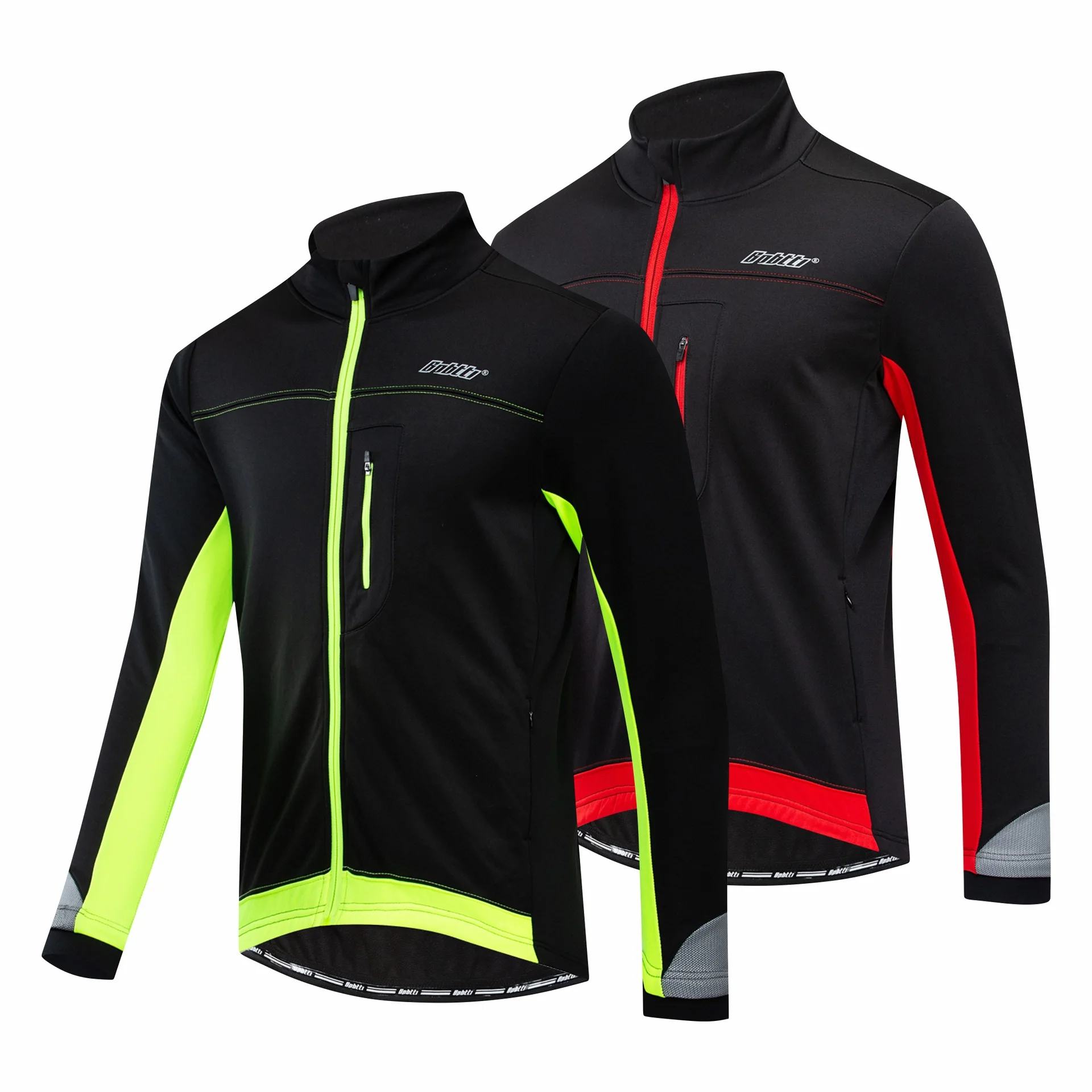 

Outdoor Biking Mountain Climbing Running Cold Protection Fleece Top Long-Sleeved Jersey cycling jersey bicycle