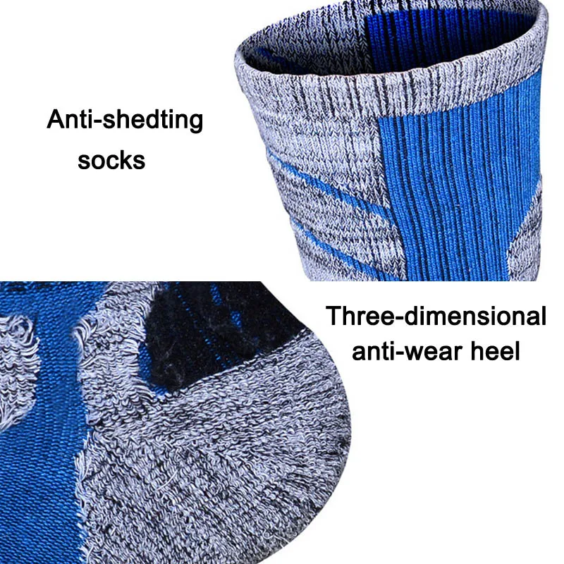 

1 Pair Winter Sports Outdoor Knee Height Cycling Thicken Long Warm Ski Sock SEC88
