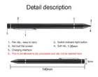Стилус для планшетных ПК чехол перо 1,35 мм для Teclast M18 P10HD P20hd M40 P80 X P80X 4G Active pen емкостный сенсорный Экран ручка