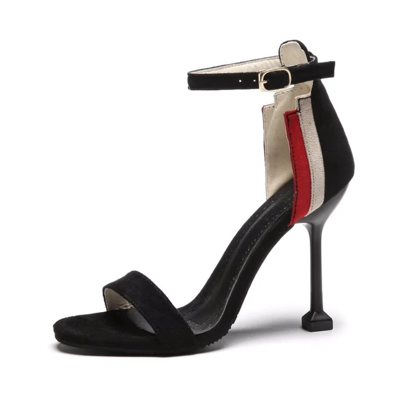 LISM/женские босоножки на высоком каблуке Новинка 2020 года Сезон лето Модная обувь с