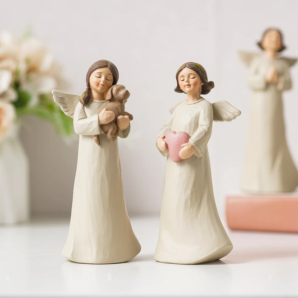 Теплые Семья Декор Happy смолы креативные злодей скульптура декор дома Аксессуары