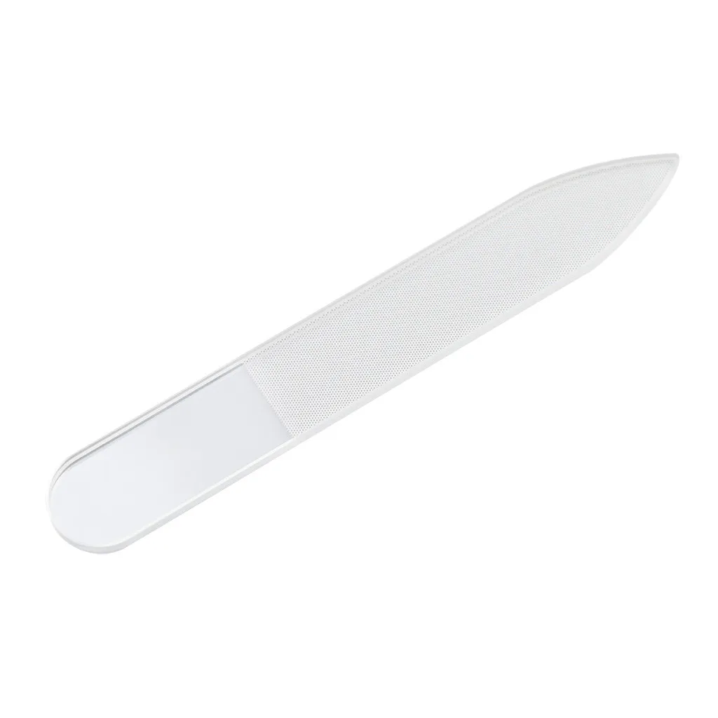 Тонкий острый пилочка для маникюра компактный и удобный двухсторонний пластиковый инструмент для ногтей Полировочный набор