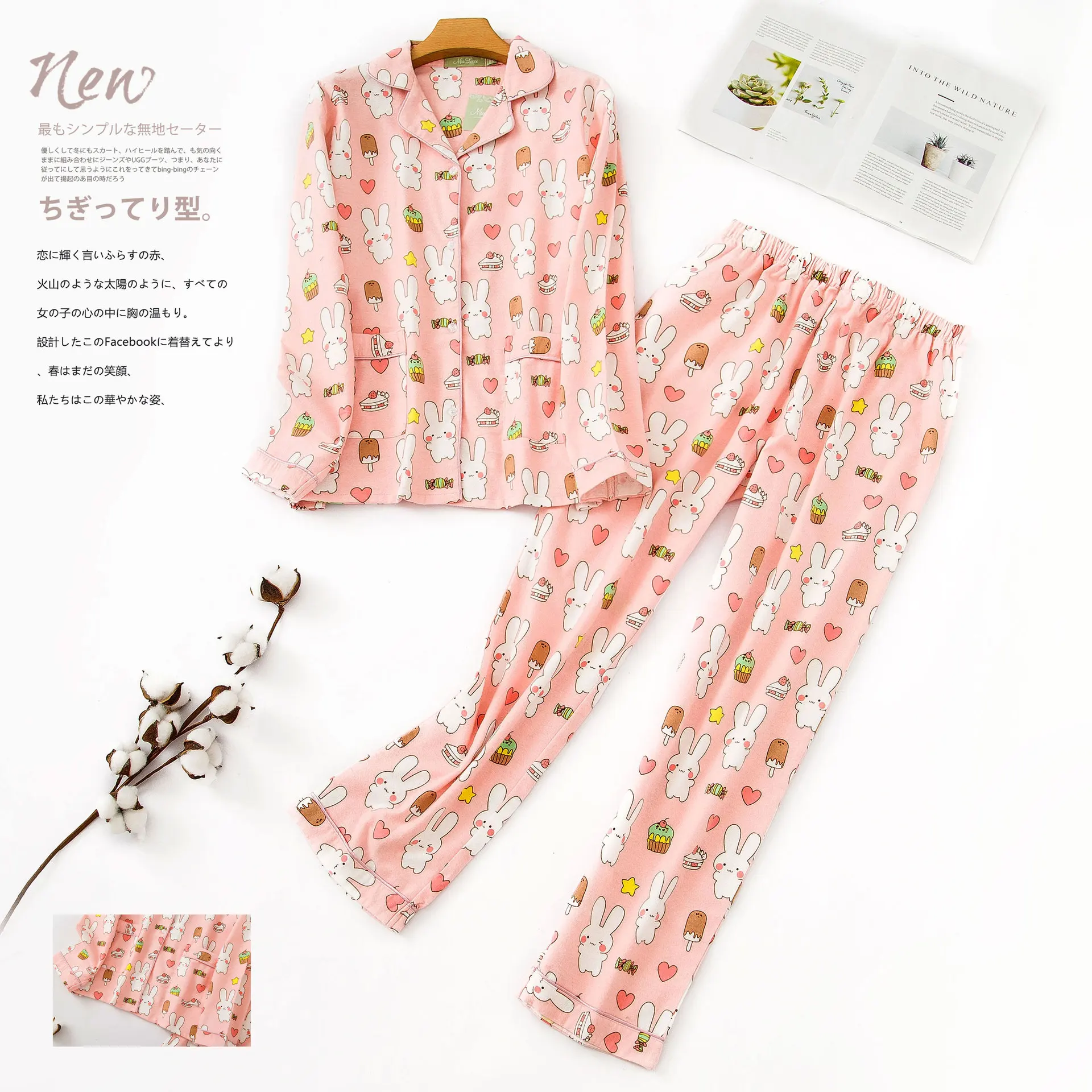 Пижама женская из 100% хлопка с героями мультфильмов|women pyjama|pyjama femmewomens pajamas set |