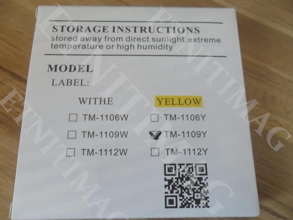 Бесплатная доставка лента для электронной надписи этикеток цвет желтый 9 мм x 30 м