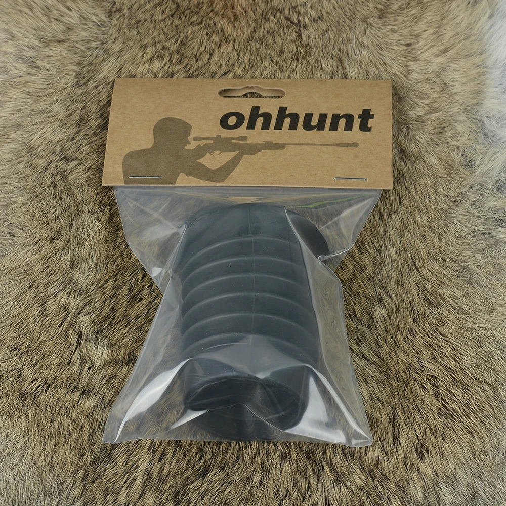 

ohhunt Rubber Eye Protector 38mm inner Diameter Rifle Scope Recoil Eye Protector for Hunting Rifle Sight Protect Eyes Eyeshade