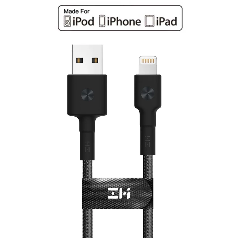 ZMI MFI сертифицированный кабель Lightning для iPhone USB зарядное устройство передачи