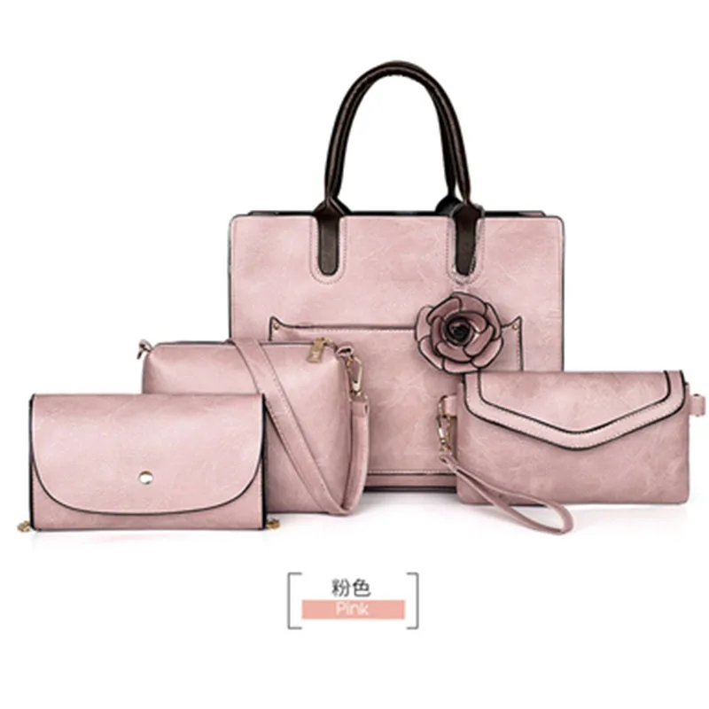 Новый 4 шт./компл. Для женщин композитные сумки Высокое качество дамы Сумки