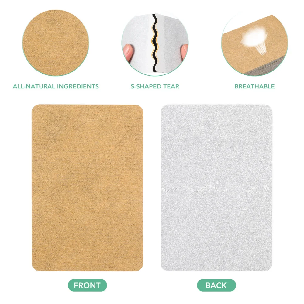 

Supvox 50pcs Ginger Extract Foot Pads Joint Pain Relief Pads Promote Blood Circulation and Improve Sleeping Condition