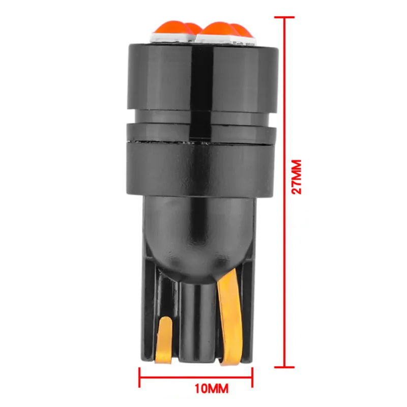 Комплект из 2 предметов высокого Мощность T10 3030 4SMD супер яркий светодиодный