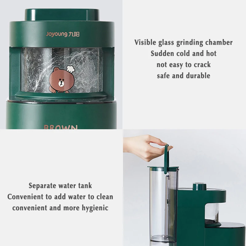 

Smart Automatic Soybean Milk Maker Juicers No-clean Juice Extractor Machine Household Juicer Machine Portable Blender