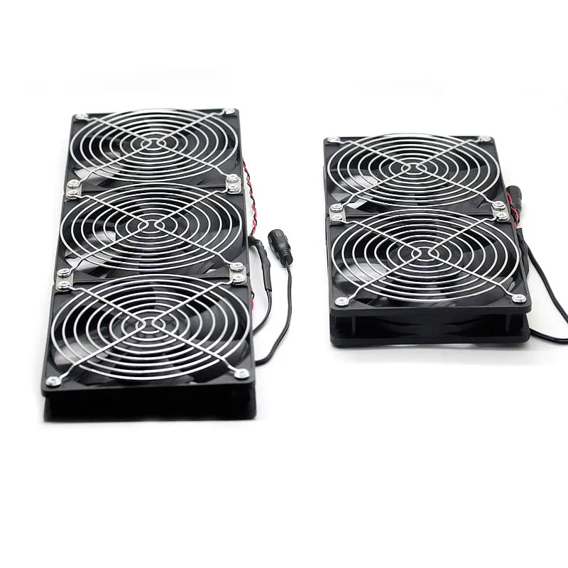 

SXDOOL DIY cooler Violent miner mining machine server workstation cooling fan high speed large air volume DC 12V 12cm 120mm