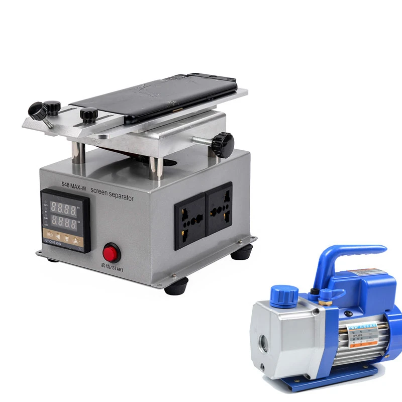 Вращающийся сепаратор для ЖК экрана нагревательная пластина фотоэлементов