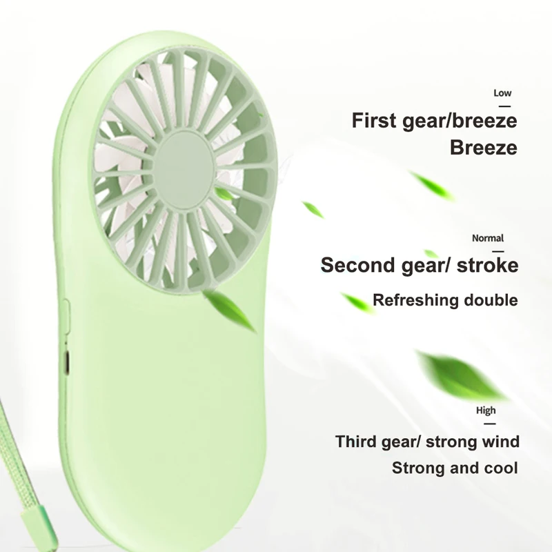 

Pocket Fans Usb Charge Portable Air Cooler Electric Handheld Cute Mini Cooling Fans 3x Durable Batteryl 800mAh Cooler Ventilador