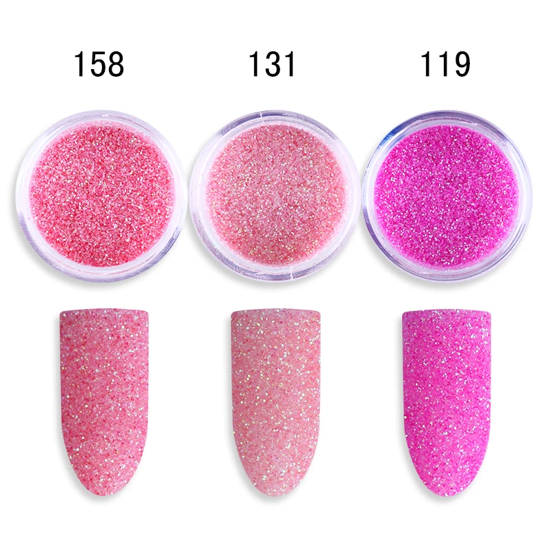 1 коробка 10 мл красочный глиттер для ногтей розовый фиолетовый блестящий хром