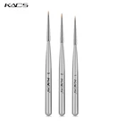 Кисти для нейл-арта 3 шт.компл., кисти для рисования с цветами, акриловые кисти для УФ-гель-лака, Типсы, кисти для профессионального маникюра 3D дизайна