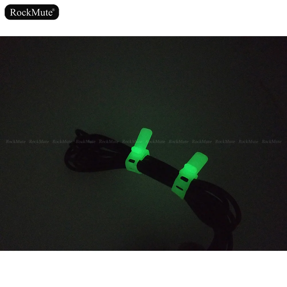 Белый фосфоресцирующий Натяжной ремень завязывает резиновый бандаж для