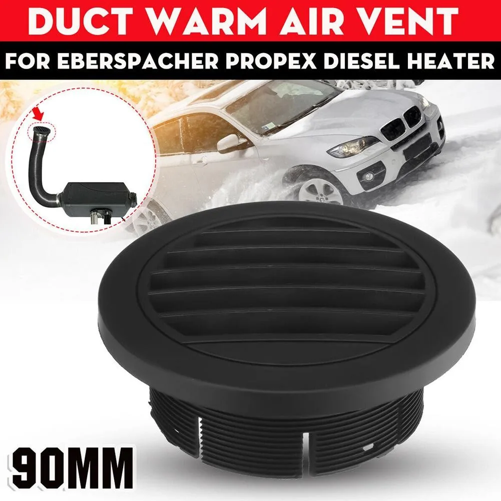 

90MM Pipe Warm Air Vent Ducting Duct Warm Air Vent Outlet For Eberspacher For Propex Diesel Heater H48726 Duct Warm Air Vent