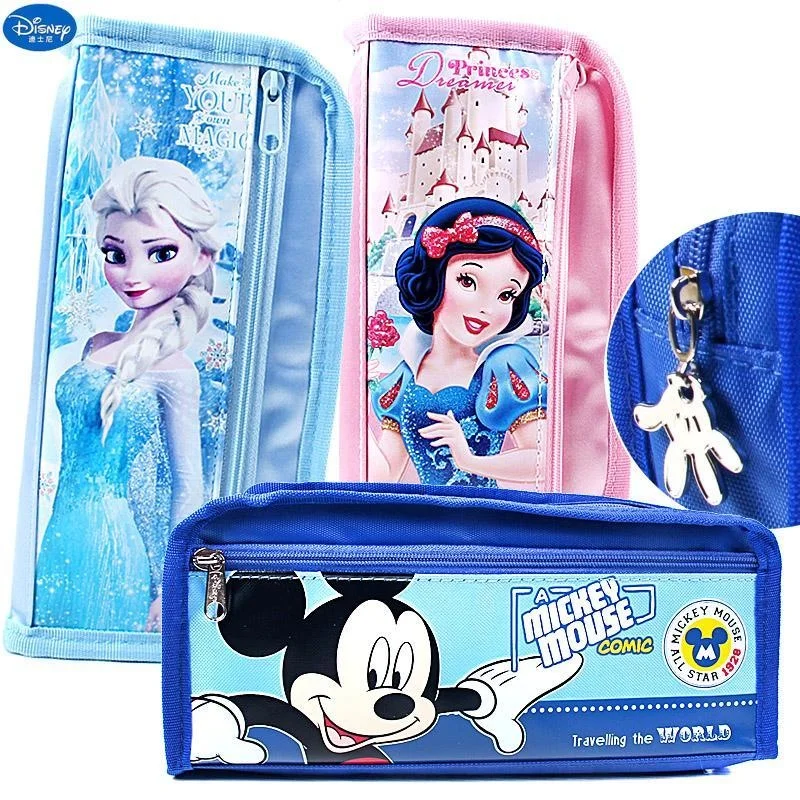 

Сумка для карандашей для учеников начальной школы Disney, большая мультяшная судьба из странной морозы для женщин и мальчиков