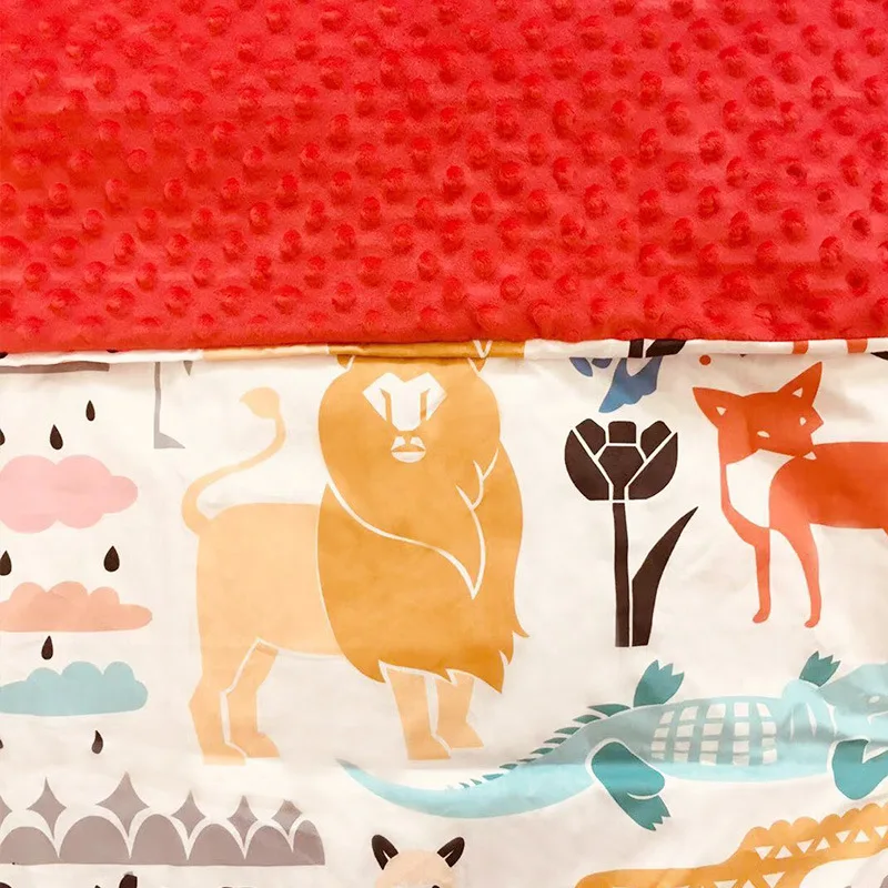 Мультяшное животное детское одеяло хлопковое теплое фланелевое супер мягкие