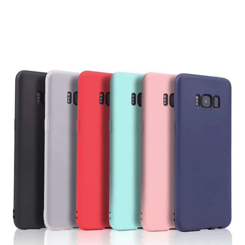 Силиконовый чехол конфетного цвета для Samsung Galaxy M30 M20 M10 A70 A50 A40 A30 Coque Funda | Мобильные
