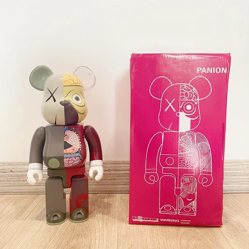 

COMIC bearbrick 400% Slug 30 billion Violent Bear Building Blocks Bear Decoration Trendy Blind Box Birthday Gift Store decoratio